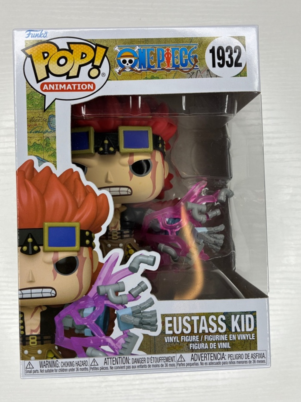 Funko Animation Eustass Kid Figure - Red & Purple